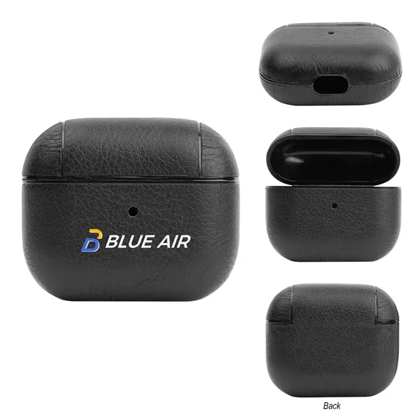 Leatherette Earbuds Charging Case