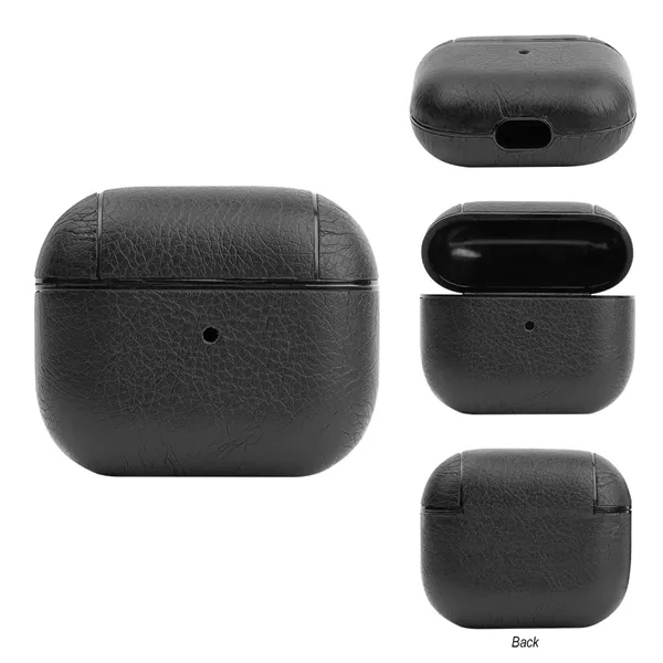 Custom Leatherette Earbuds Charging Case