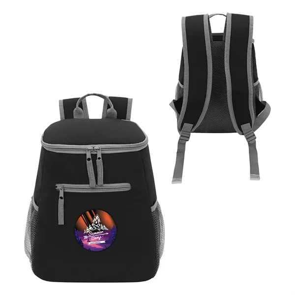 Custom Cabana 20-Can Polyester Cooler Backpack