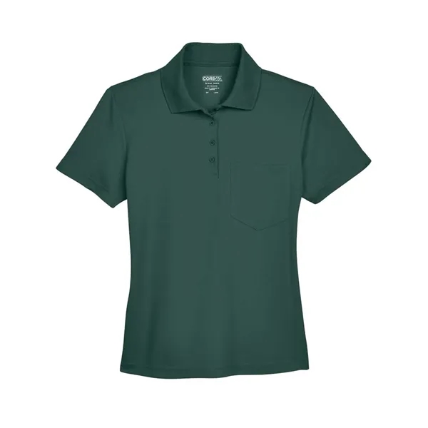 CORE365 Women's Origin Performance Pique Polo with Pocket - CORE365 Women's Origin Performance Pique Polo with Pocket - Image 11 of 18