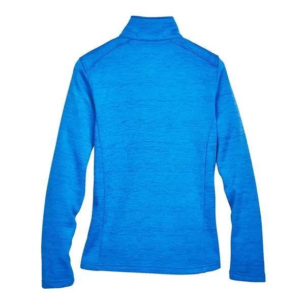 Devon & Jones Women's Newbury Melange Fleece Quarter-Zip ... - Devon & Jones Women's Newbury Melange Fleece Quarter-Zip ... - Image 6 of 8