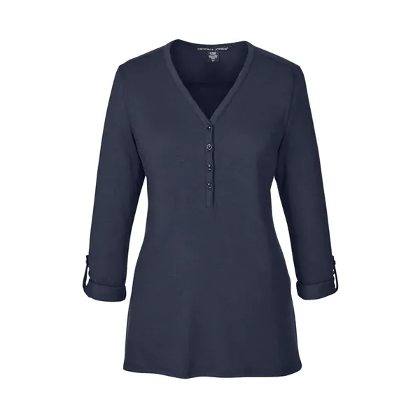 Devon & Jones Women's Perfect Fit™ Y-Placket Convertible ... - Devon & Jones Women's Perfect Fit™ Y-Placket Convertible ... - Image 4 of 5