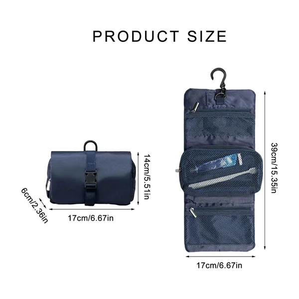 Hanging Travel Toiletry Bag - Hanging Travel Toiletry Bag - Image 4 of 4
