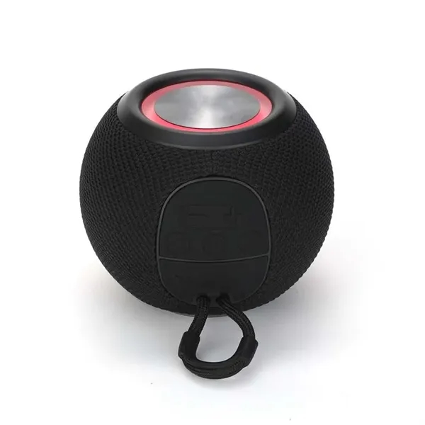 Hand Free Round Stereo Bluetooth Speaker - Hand Free Round Stereo Bluetooth Speaker - Image 1 of 4