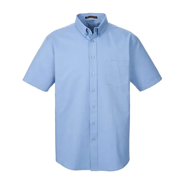 Harriton Men's Foundation Short Sleeve Cotton Twill Dress... - Harriton Men's Foundation Short Sleeve Cotton Twill Dress... - Image 2 of 3