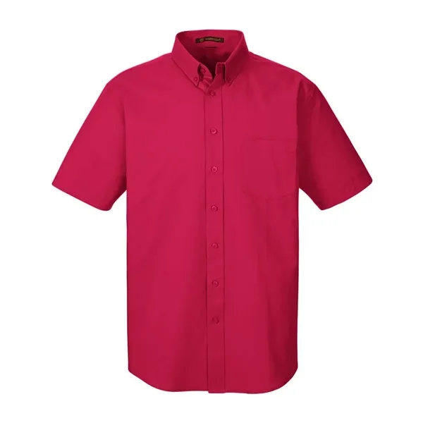 Harriton Men's Foundation Short Sleeve Cotton Twill Dress... - Harriton Men's Foundation Short Sleeve Cotton Twill Dress... - Image 3 of 3