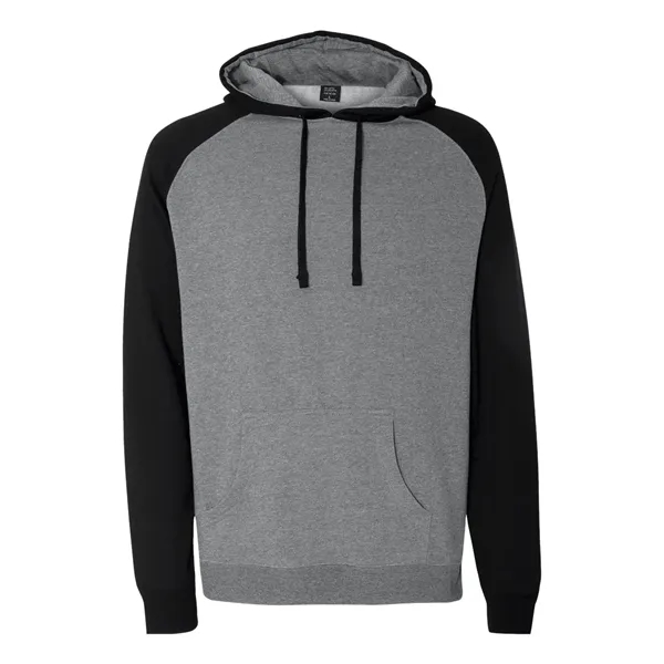 Independent Trading Co. Unisex Raglan Hooded Sweatshirt - Independent Trading Co. Unisex Raglan Hooded Sweatshirt - Image 9 of 10