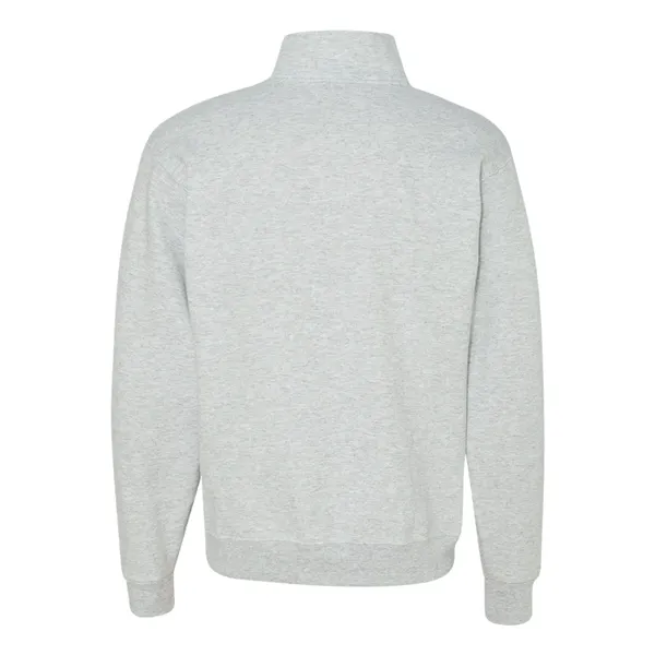 JERZEES Unisex Nublend® Cadet Collar Quarter-Zip Sweatshirt - JERZEES Unisex Nublend® Cadet Collar Quarter-Zip Sweatshirt - Image 4 of 36
