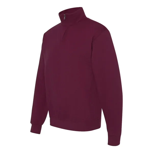 JERZEES Unisex Nublend® Cadet Collar Quarter-Zip Sweatshirt - JERZEES Unisex Nublend® Cadet Collar Quarter-Zip Sweatshirt - Image 23 of 36