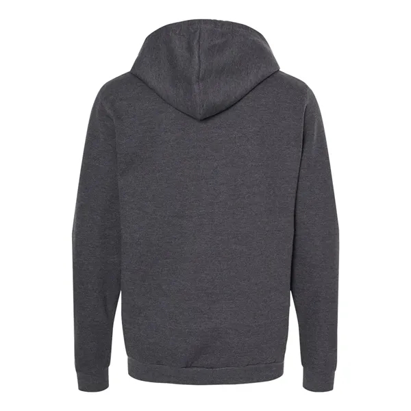 M&O Unisex Zipper Fleece Hoodie - M&O Unisex Zipper Fleece Hoodie - Image 4 of 18