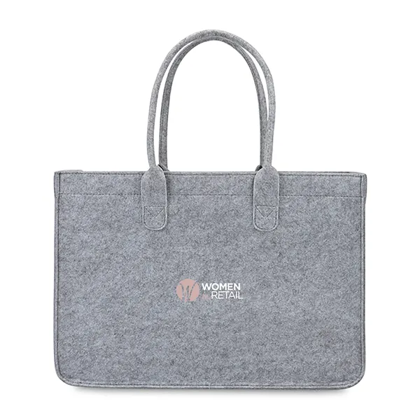Out of The Woods® Felt Shopper Tote - Out of The Woods® Felt Shopper Tote - Image 0 of 13