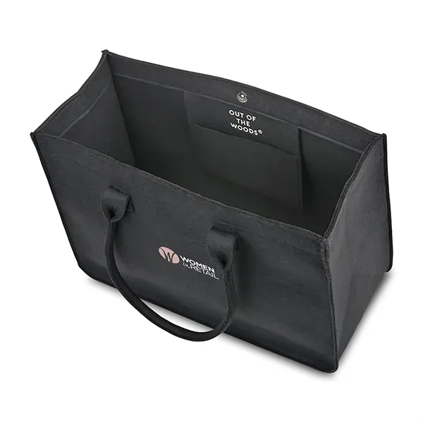 Out of The Woods® Felt Shopper Tote - Out of The Woods® Felt Shopper Tote - Image 8 of 13