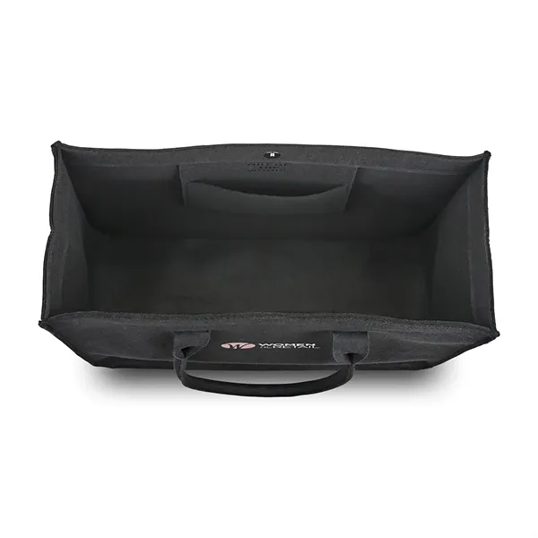 Out of The Woods® Felt Shopper Tote - Out of The Woods® Felt Shopper Tote - Image 9 of 13