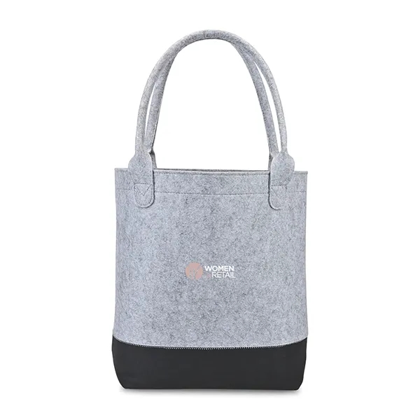 Out of The Woods® Felt Colorblock Tall Tote - Out of The Woods® Felt Colorblock Tall Tote - Image 0 of 6
