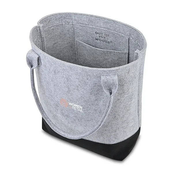 Out of The Woods® Felt Colorblock Tall Tote - Out of The Woods® Felt Colorblock Tall Tote - Image 1 of 6