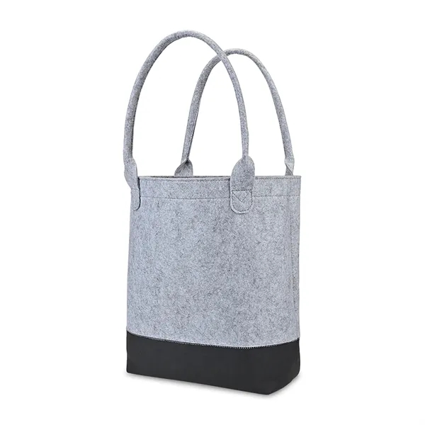 Out of The Woods® Felt Colorblock Tall Tote - Out of The Woods® Felt Colorblock Tall Tote - Image 3 of 6