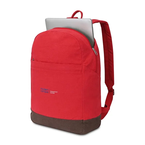 Ivy AWARE™ Recycled Cotton Laptop Backpack - Ivy AWARE™ Recycled Cotton Laptop Backpack - Image 2 of 20