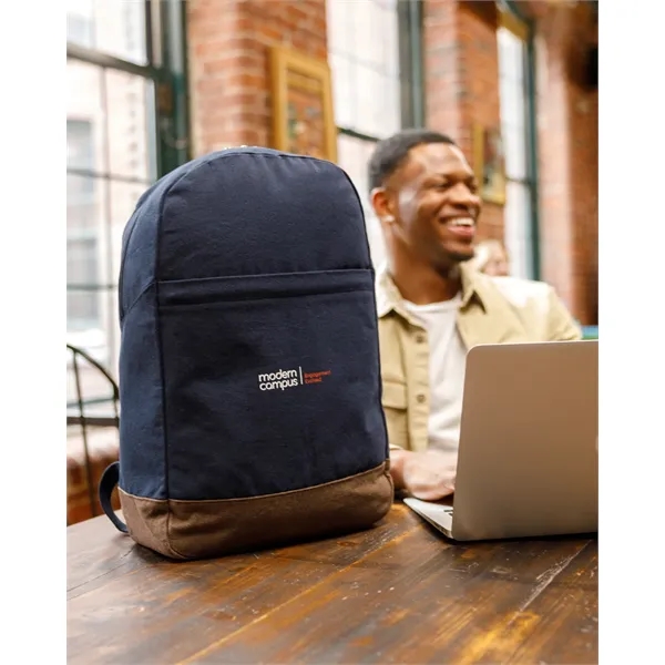 Ivy AWARE™ Recycled Cotton Laptop Backpack - Ivy AWARE™ Recycled Cotton Laptop Backpack - Image 8 of 20
