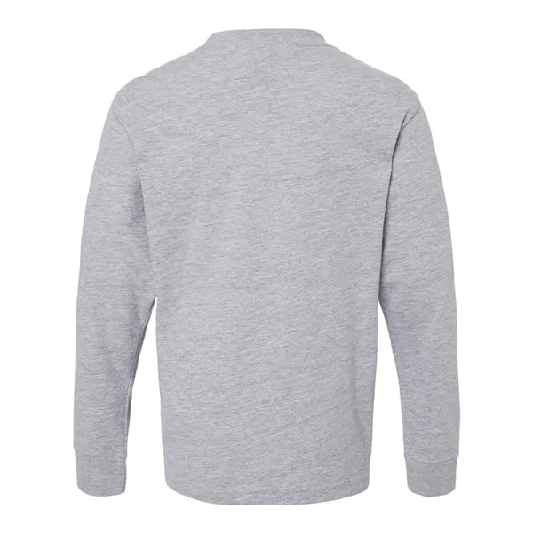 Next Level Youth Cotton Long Sleeve T-Shirt - Next Level Youth Cotton Long Sleeve T-Shirt - Image 4 of 12