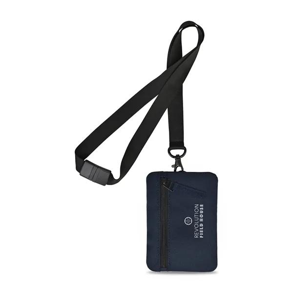 Rally Recycled ID Pouch Lanyard - Rally Recycled ID Pouch Lanyard - Image 0 of 11