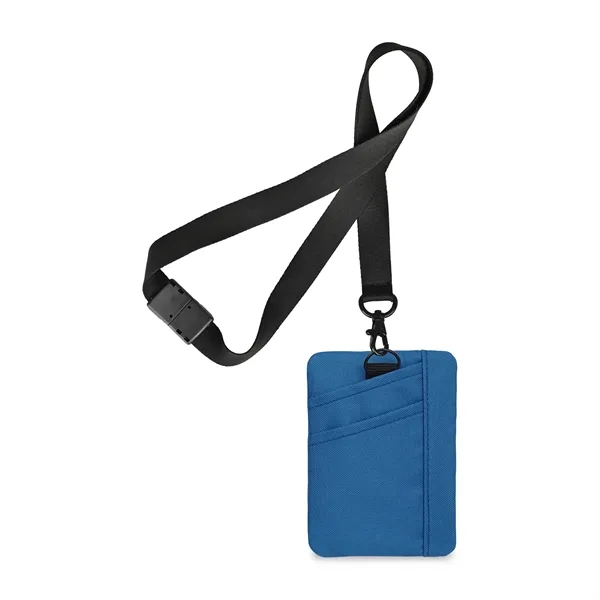 Rally Recycled ID Pouch Lanyard - Rally Recycled ID Pouch Lanyard - Image 4 of 11