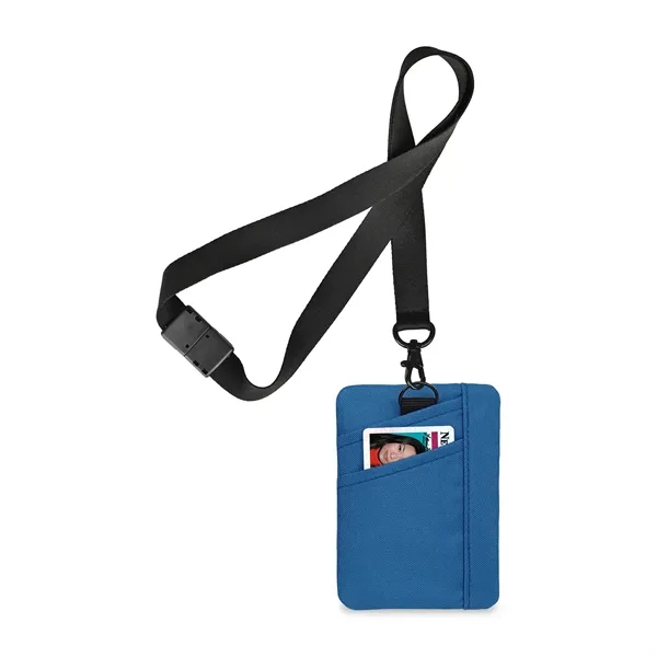 Rally Recycled ID Pouch Lanyard - Rally Recycled ID Pouch Lanyard - Image 5 of 11