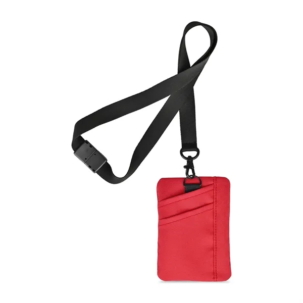 Rally Recycled ID Pouch Lanyard - Rally Recycled ID Pouch Lanyard - Image 7 of 11