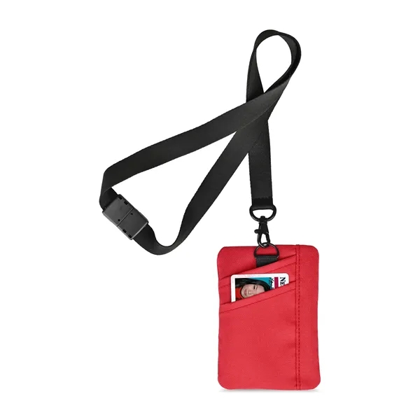Rally Recycled ID Pouch Lanyard - Rally Recycled ID Pouch Lanyard - Image 8 of 11