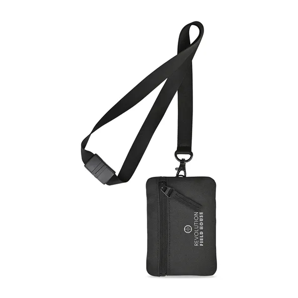 Rally Recycled ID Pouch Lanyard - Rally Recycled ID Pouch Lanyard - Image 9 of 11