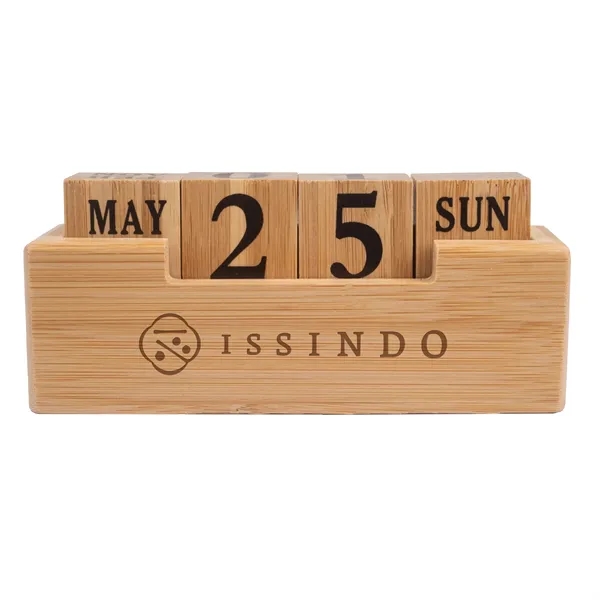 Bamboo Perpetual Calendar - Bamboo Perpetual Calendar - Image 1 of 3