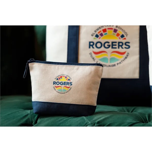 Canvas Zippered Pouch - Canvas Zippered Pouch - Image 4 of 7