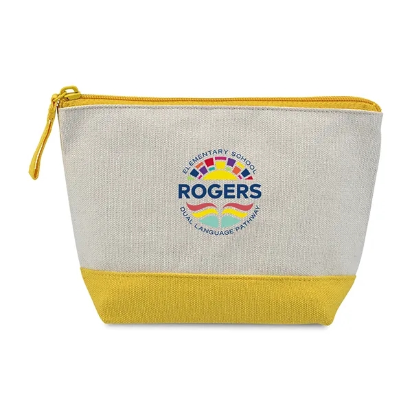 Canvas Zippered Pouch - Canvas Zippered Pouch - Image 6 of 7