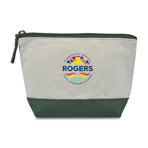 Canvas Zippered Pouch - Canvas Zippered Pouch - Image 7 of 7