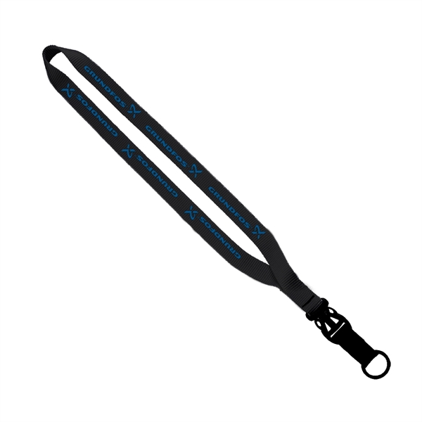 3/4" Smooth Nylon Slide-Release Lanyard