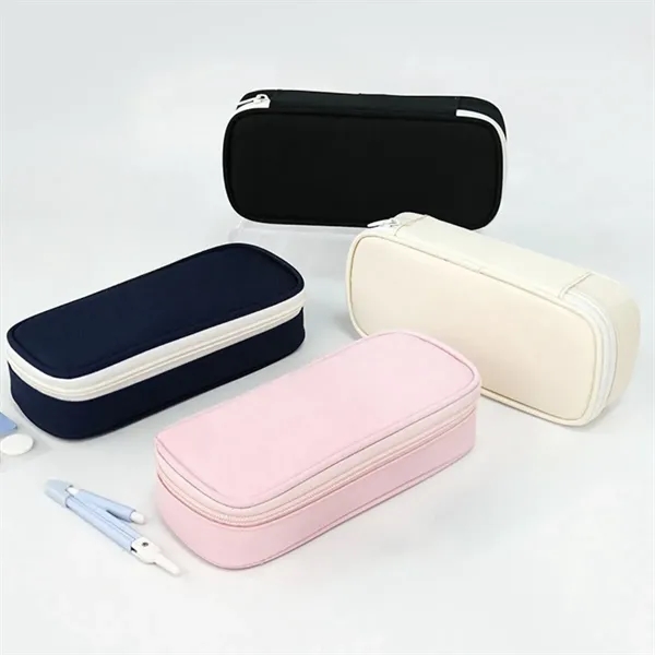 Portable Pencil Pouch Stationery Holder Storage - Portable Pencil Pouch Stationery Holder Storage - Image 3 of 3