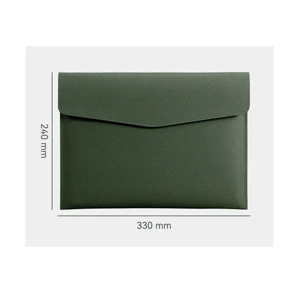 PU Leather A4 Document Holder File Organizer - PU Leather A4 Document Holder File Organizer - Image 4 of 5