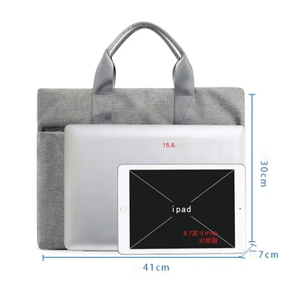 Business Handle Bag Portable Briefcase - Business Handle Bag Portable Briefcase - Image 5 of 5
