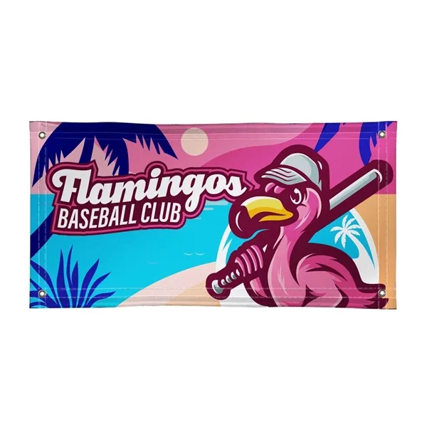 2' x 4' Nylon Banner Single-Sided - 2' x 4' Nylon Banner Single-Sided - Image 0 of 1
