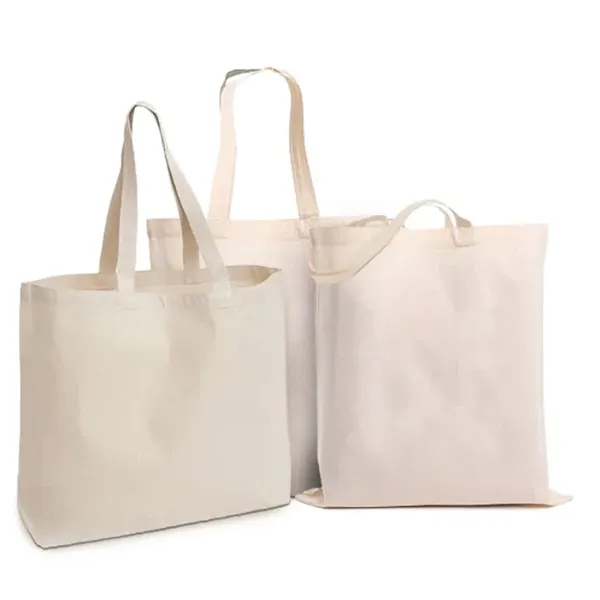 Canvas Tote Bags - Non Printed (Without Gusset) - Canvas Tote Bags - Non Printed (Without Gusset) - Image 1 of 4