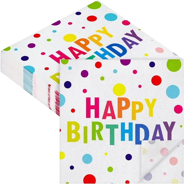 Paper Napkins Disposable 100 count 2 ply 5 x 5 inch Folded - Paper Napkins Disposable 100 count 2 ply 5 x 5 inch Folded - Image 0 of 8