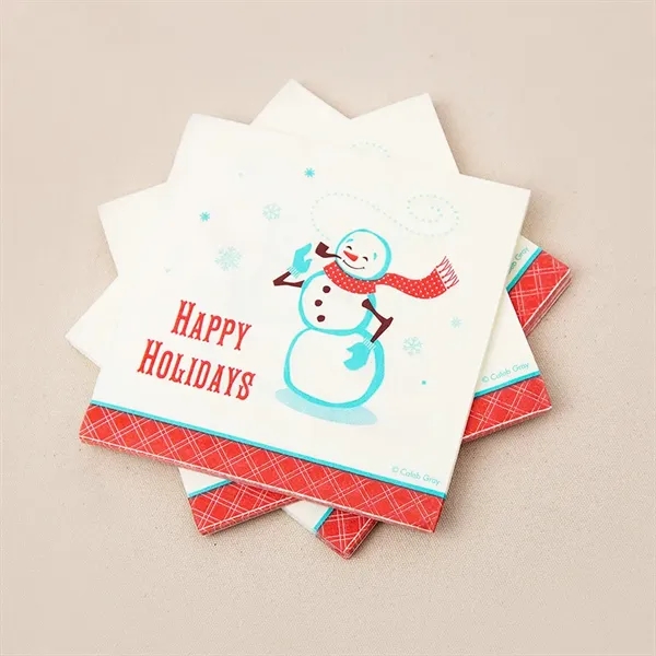 Paper Napkins Disposable 100 count 2 ply 5 x 5 inch Folded - Paper Napkins Disposable 100 count 2 ply 5 x 5 inch Folded - Image 3 of 8