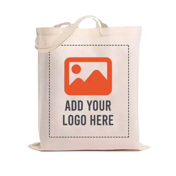 Canvas Tote Bags - Printed (Front and Back - with Gusset) - Canvas Tote Bags - Printed (Front and Back - with Gusset) - Image 2 of 4