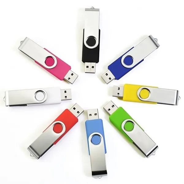Swivel USB Thumb Drive - Swivel USB Thumb Drive - Image 2 of 6
