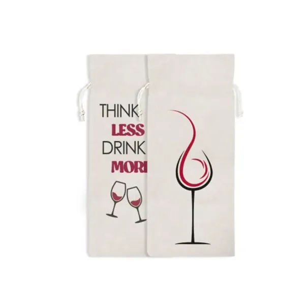 Canvas Wine Bags - Printed - Canvas Wine Bags - Printed - Image 0 of 5