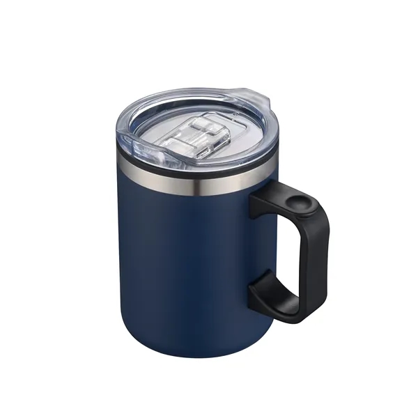 14oz. Double Wall SS / PP Campfire Mug with Clear Lid - 14oz. Double Wall SS / PP Campfire Mug with Clear Lid - Image 11 of 12