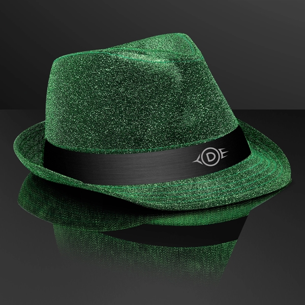 Snazzy Fedora Hat with Black Bands (NON-Light Up) - Snazzy Fedora Hat with Black Bands (NON-Light Up) - Image 0 of 1