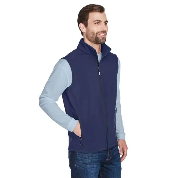 CORE365 Men's Cruise Two-Layer Fleece Bonded Soft Shell Vest - CORE365 Men's Cruise Two-Layer Fleece Bonded Soft Shell Vest - Image 12 of 13