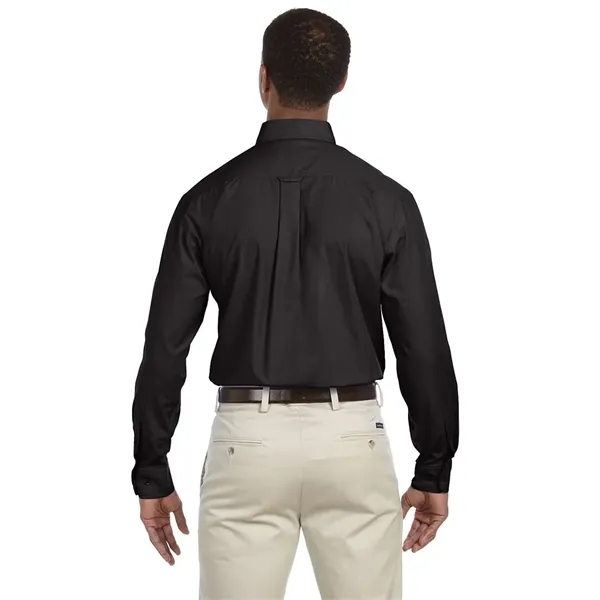 Harriton Men's Essential Poplin - Harriton Men's Essential Poplin - Image 1 of 11