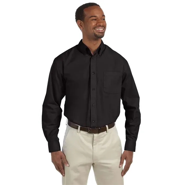 Harriton Men's Essential Poplin - Harriton Men's Essential Poplin - Image 0 of 11