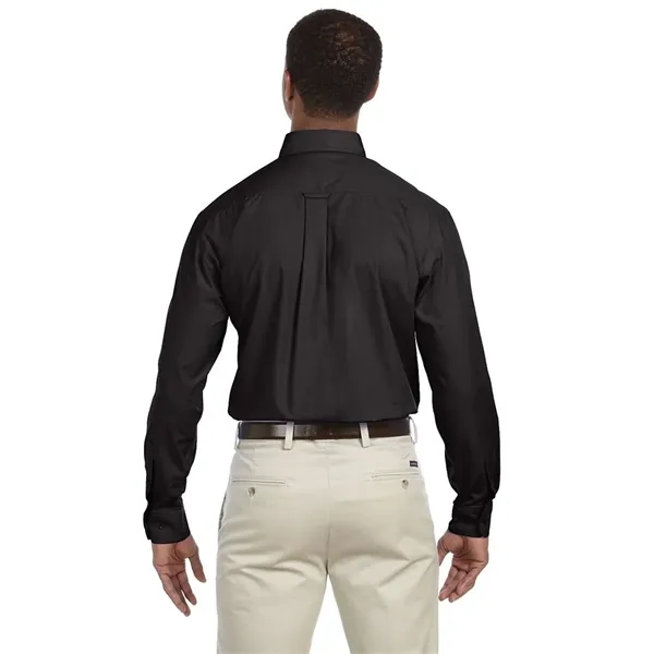 Harriton Men's Tall Essential Poplin - Harriton Men's Tall Essential Poplin - Image 1 of 8